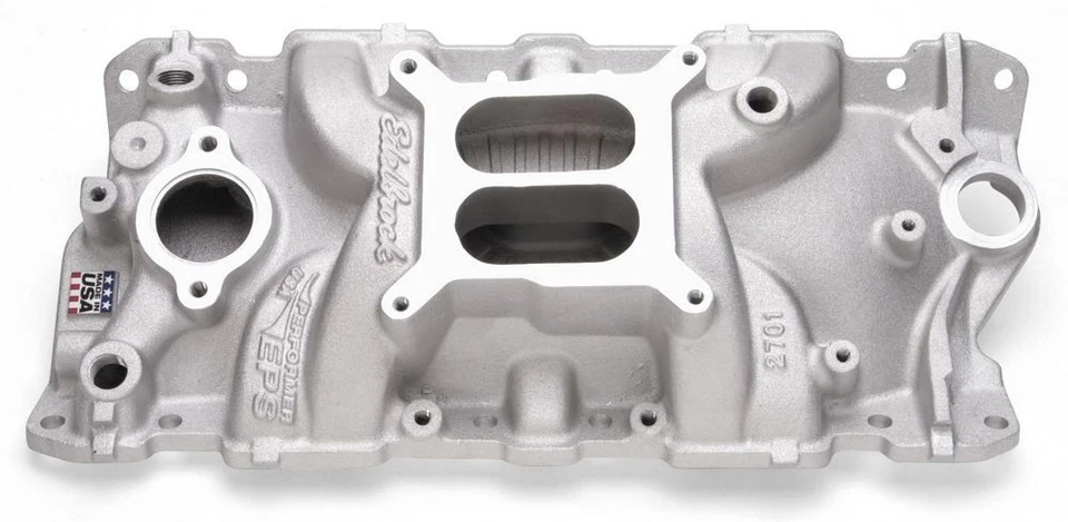 Colector de admisión Edelbrock Performer EPS para Chevy 350 1955-86 bloque pequeño  Foto 1 de 1