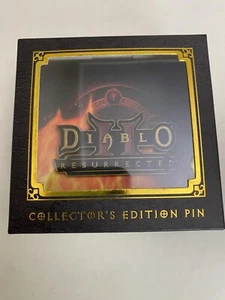 Diablo II 2 Resurected - Edición Limitada Logotipo de Coleccionista Pin de 2.500 - - Imagen 1 de 11
