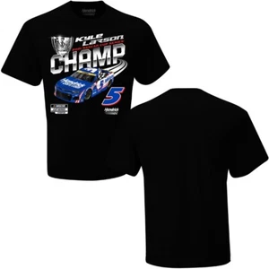 Kyle Larson 2021 NASCAR Cup Champion 1 Spot Tee T-Shirt M-XL NEW IN STOCK - Picture 1 of 1