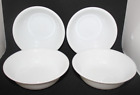 Corelle Winter Frost White Bowls 6 1/4" Set Of 4 Solid White