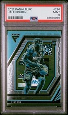 Jalen Duren 2022-23 Flux Basketball #226 RC-Detroit Pistons-NBA PSA 9 MINT