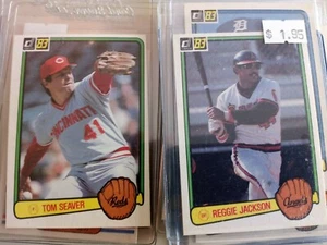 1983 Donruss Baseball Singles Ihre Auswahl aus Liste - Bild 1 von 3