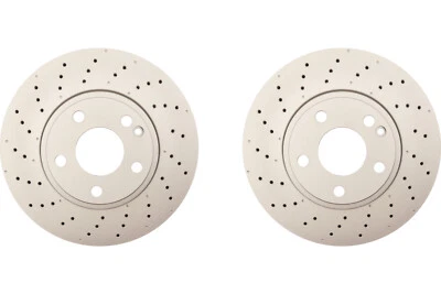 KIT dianteiro Raybestos rotor de freio a disco para 2014-2019 Mercedes-Benz CLA250 (69018) - Imagem 1 de 4