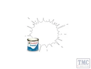 AQ0130 Humbrol No 130 White - Satin 50ml (No.2) Tins - Picture 1 of 1