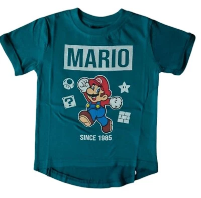 Super Mario T- Shirt Shirt Jungen Gr. 98 bis 128 - Bild 1 von 2