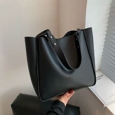 Female Bag Leather Women Handbag Shoulder Travel White Black Fashion Casual Girl