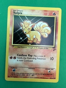 Vulpix - 99/130 - Juego Base2 - Común - Tarjeta de Pokémon - Edición Ilimitada - Casi Nuevo - Imagen 1 de 2