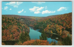 Postcard Clarion River and Rt. 966 Clarion, PA - Picture 1 of 2