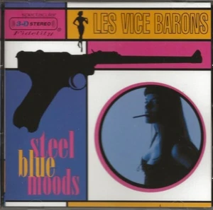 Les Vice Barons - Steel Blue Moods - Surf / Rock & Roll CD - Belgium - NM! - Picture 1 of 5