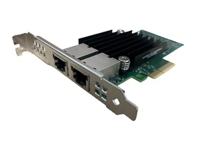 Adaptador de red convergente Dell Intel X550-T2 10 GB Ethernet de doble puerto - 4V7G2 - Imagen 1 de 7