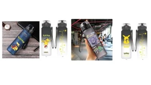 Botella de bebida Pokémon - 560 ml, a prueba de fugas, ¡acompañamiento ideal para fans! - Imagen 1 de 10
