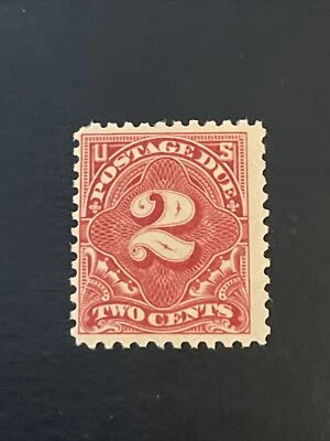 Us STAMP #j62...POSTAGE DUE SCOTT MNH 2 CENT 1917 2nd GENER CV $10 - Image 1 of 2