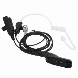 Walkie Talkie Headphone With Mic PPT Acoustic Tube For APX4000/APX60 FY - Zdjęcie 1 z 17