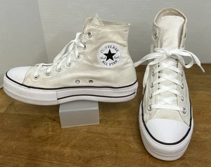 Converse Chuck Taylor All Star Lift Platform Hi Canvas Women 9.5 White 560846C - Picture 1 of 23