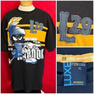 Camicia Marvin the Martian VINTAGE RARA taglia XL L29 lotto 29 cartoni animati Looney Tunes - Foto 1 di 11