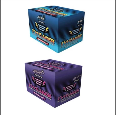 Lot of 2 Tweaker Berry Flavor and Grape 12 ct Extreme Energy Shots 2.0 oz - Image 1 of 3