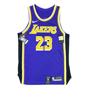 Lebron James Los Angeles Lakers Authentic Nike NBA Jersey Size 48 Large NEW - Picture 1 of 9