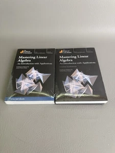 The Great Courses Mastering Linear Algebra DVD Course Guidebook Transcript Set - Picture 1 of 8