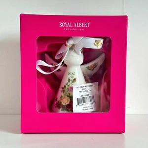 Royal Albert Old Country Roses porcelana coleccionable adorno de Navidad 3" nuevo - Imagen 1 de 9