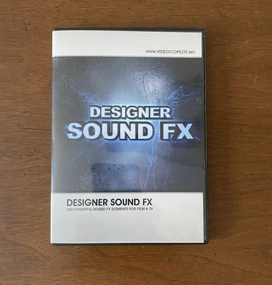 Designer Sound FX - Movie Trailer Sound FX & Elements - Video Copilot - DVD - Image 1 of 3
