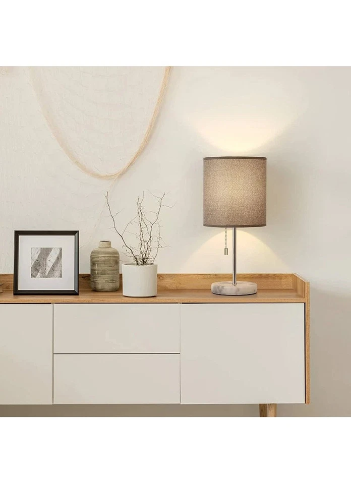 Abajur de mesa de cabeceira moderno pequeno abajur de mesa quarto escritório sala - Imagem 1 de 1