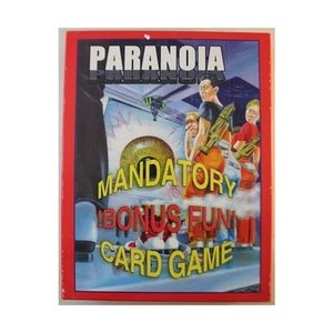 Mongoose Paranoia XP Mandatory Bonus Fun Card Game Box EX/NM - Picture 1 of 1
