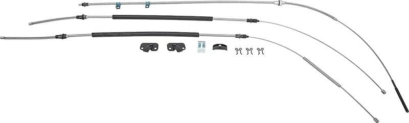 1975-81 Chevrolet Camaro/Pontiac Firebird; Park Brake Cable Set; Stainless Steel - Image 1 of 1