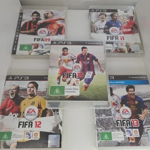 PS3 FIFA Bundle Fifa 09 11 12 13 15 Complete Games Plus Free Shipping - Picture 1 of 16