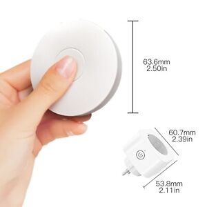 Wireless self generating remote control socket electrical remote control