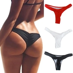 Womens Sexy Briefs Bikini Bottom Thong Beachwear Swimwear Swimming Underwear - Picture 1 of 20