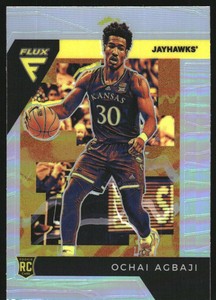 2022-23 Panini Chronicles Draft Picks Flux Silver #12 Ochai Agbaji