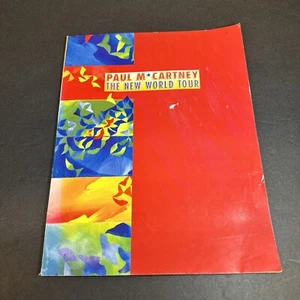 PAUL McCARTNEY - THE NEW WORLD TOUR - CONCERT PROGRAM (1993) BEATLES - Picture 1 of 16