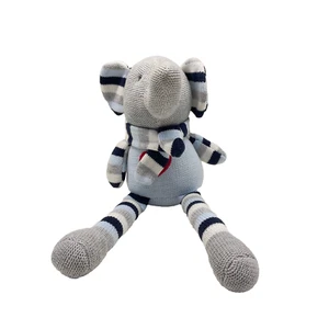 Elegante Peluche Tejido Bebé Bittiie Elefante 15" - Imagen 1 de 9