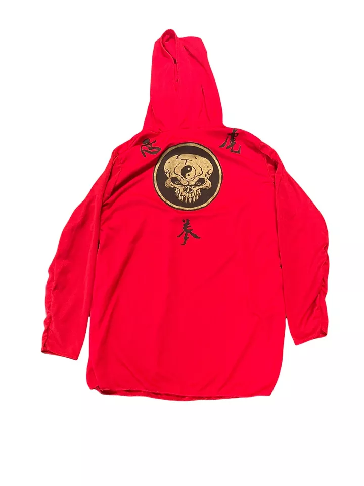 Fantasia Rubie Costume Co infantil design gráfico caveira top com capuz tamanho G multicolor - Imagem 1 de 4