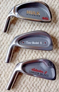 Custom Club - Irons & Wedges PW, SW LW RH & LH, steel or graphite 6 head style - Picture 1 of 23