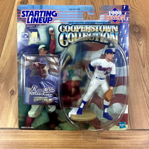 UNOPENED Starting Lineup Cooperstown Nolan Ryan Texas Rangers MLB Action Figure Cover