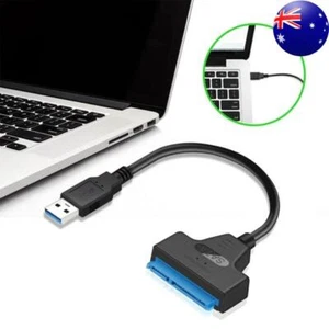 USB 3.0 to SATA Cable Hard Disk Drive External Power Cord for 2.5 inch HDD SSD - Afbeelding 1 van 6