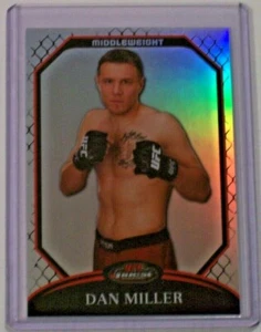 2011 Topps UFC Finest Refractor Parallel Dan Miller/888 #43 dañado - Imagen 1 de 1