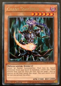 Chaos Sorcerer - TOCH-EN028 - Rare - 1st Edition - Yugioh TCG - Picture 1 of 3