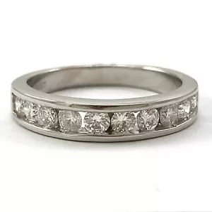 14kw Diamond Wedding Band, 0.60ct FG, I-1, GH Cut, 2.9g (00021814) - Picture 1 of 4
