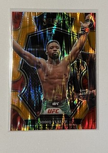 2023 Panini Select UFC Sodiq Yusuff Orange Flash #131