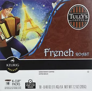 Tully's French Toast Coffee da 18 a 144 tazze Keurig K scegli qualsiasi quantità SPEDIZIONE GRATUITA - Foto 1 di 1
