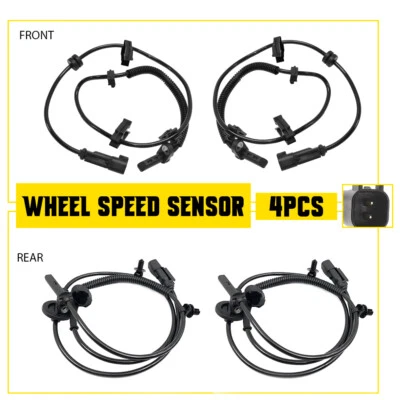 4x Front & Rear ABS Wheel Speed Sensor for 2008-2016 Buick Enclave GMC Acadia EJ - Image 1 of 4