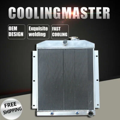 Radiador de aluminio Chevrolet Suburban serie C K 47-54 3 filas 5100 AT Foto 1 de 4