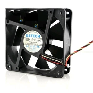 DATECH 1238-12HBTA-7 12038 CPU FAN 12V 1.5A 3PIN 120*120*38mm - Picture 1 of 1