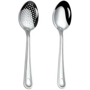2Pcs Tools Serving Spoon Stainless Steel Kitchen Utensils Cooking Kitchen - Picture 1 of 12