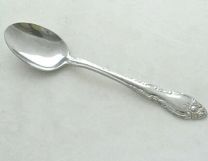 Oneida Malmaison 1 Teaspoon Glossy Floral Handle Japan Flatware Stainless - Picture 1 of 6