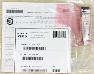 New Cisco GLC-LH-SMD 10-2625-01 Authentic Transceiver Non-Holo *1-YR WARRANTY!* - Picture 1 of 2