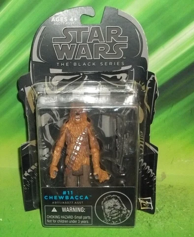 STAR WARS  BLACK SERIES 4 INCH #11 REBEL WOOKIEE WARRIOR CHEWBACCA FIGURE Cover