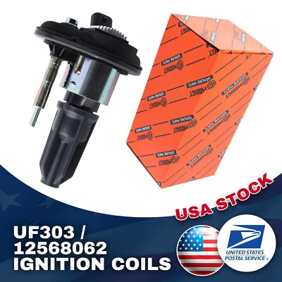 Bobina de encendido negra duradera de 1 pieza 12568062 para GMC Canyon L4 2,8 L 2004-2006 UF303 Foto 1 de 4